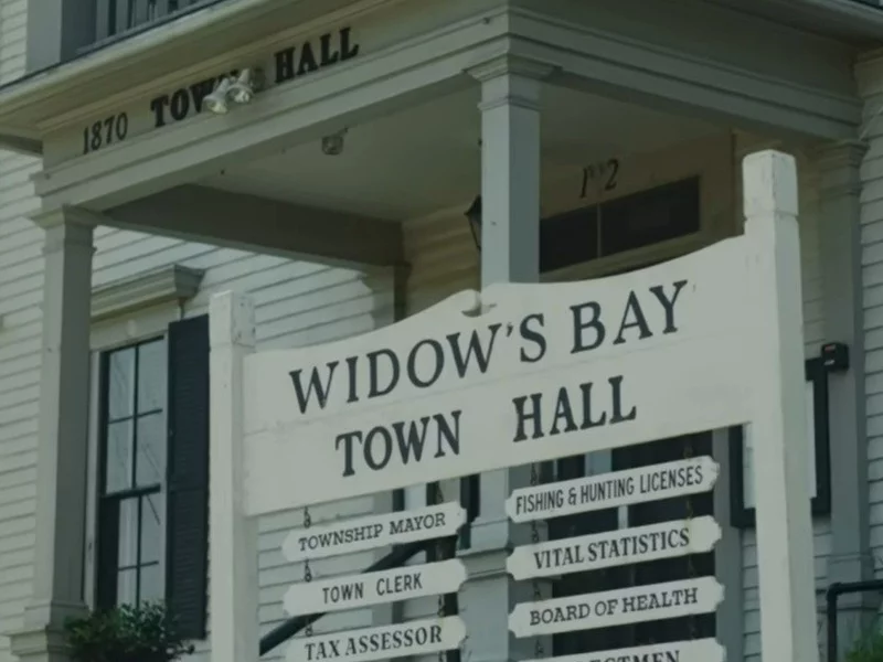 Kadr z serialu "Widow's Bay"