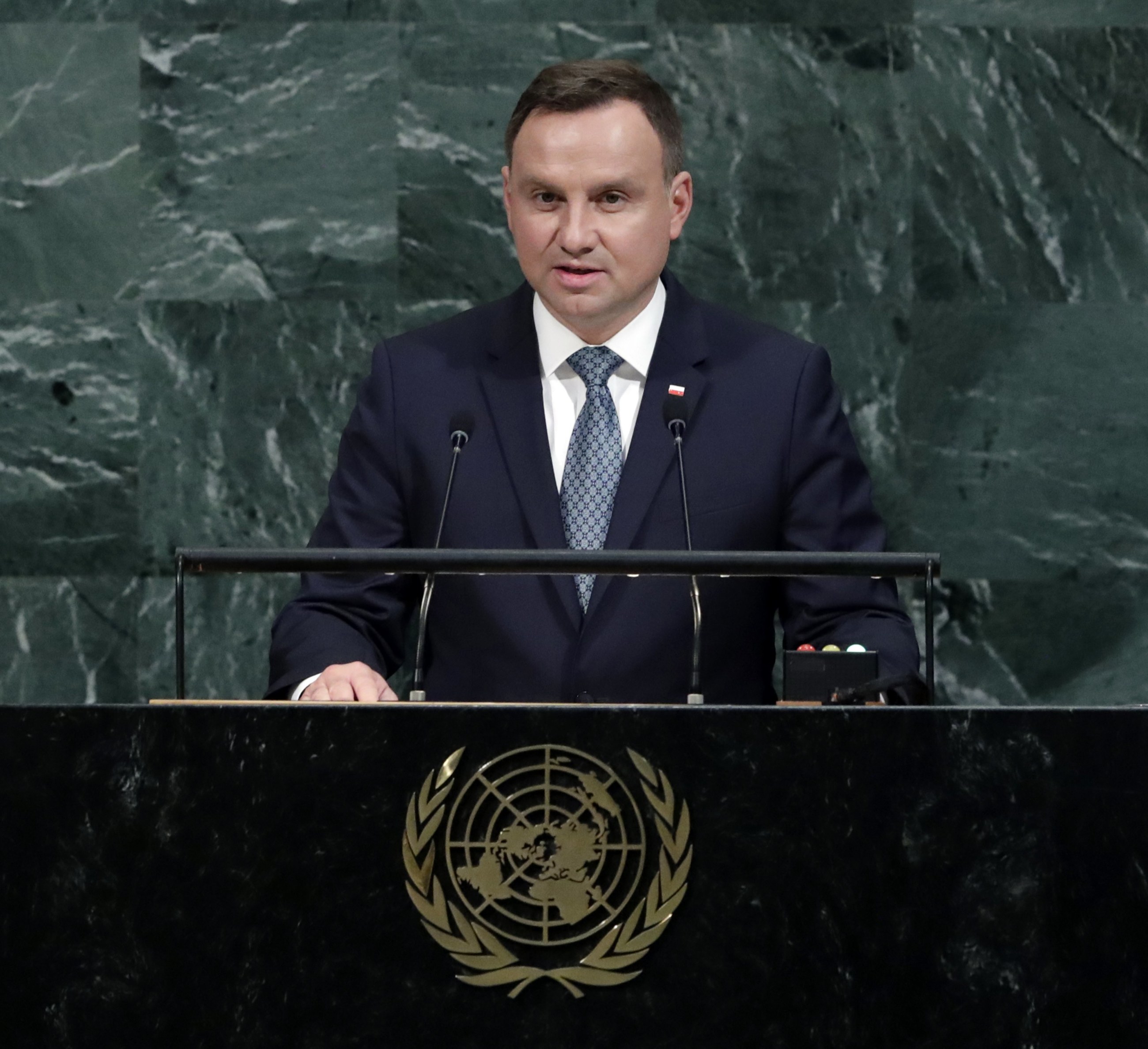 Prezydent Andrzej Duda na forum ONZ