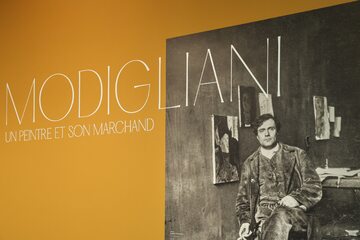 Wystawa Modiglianiego w Muzeum Orangerie w Paryżu