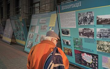 Wystawa "Ukraina i Polska – sto lat sąsiedztwa" na kijowskim Kreszczatiku