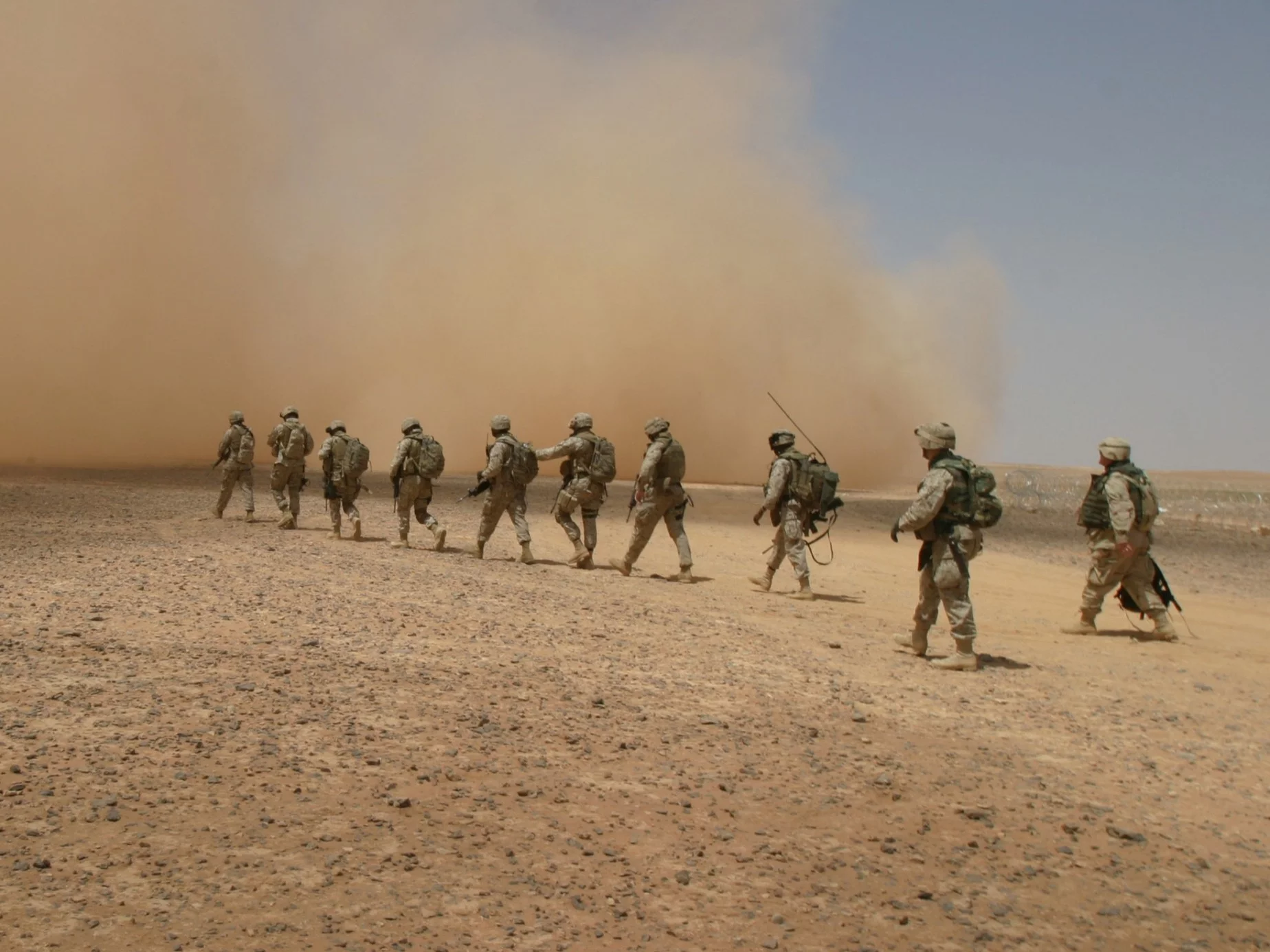 Amerykańscy marines w Iraku