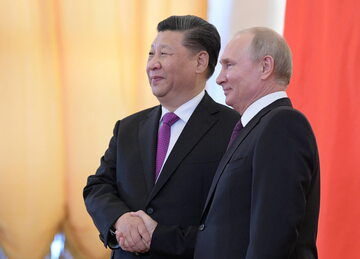Xi Jingping i Władimir Putin