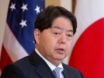 Yoshimasa Hayashi, minister spraw zagranicznych Japonii