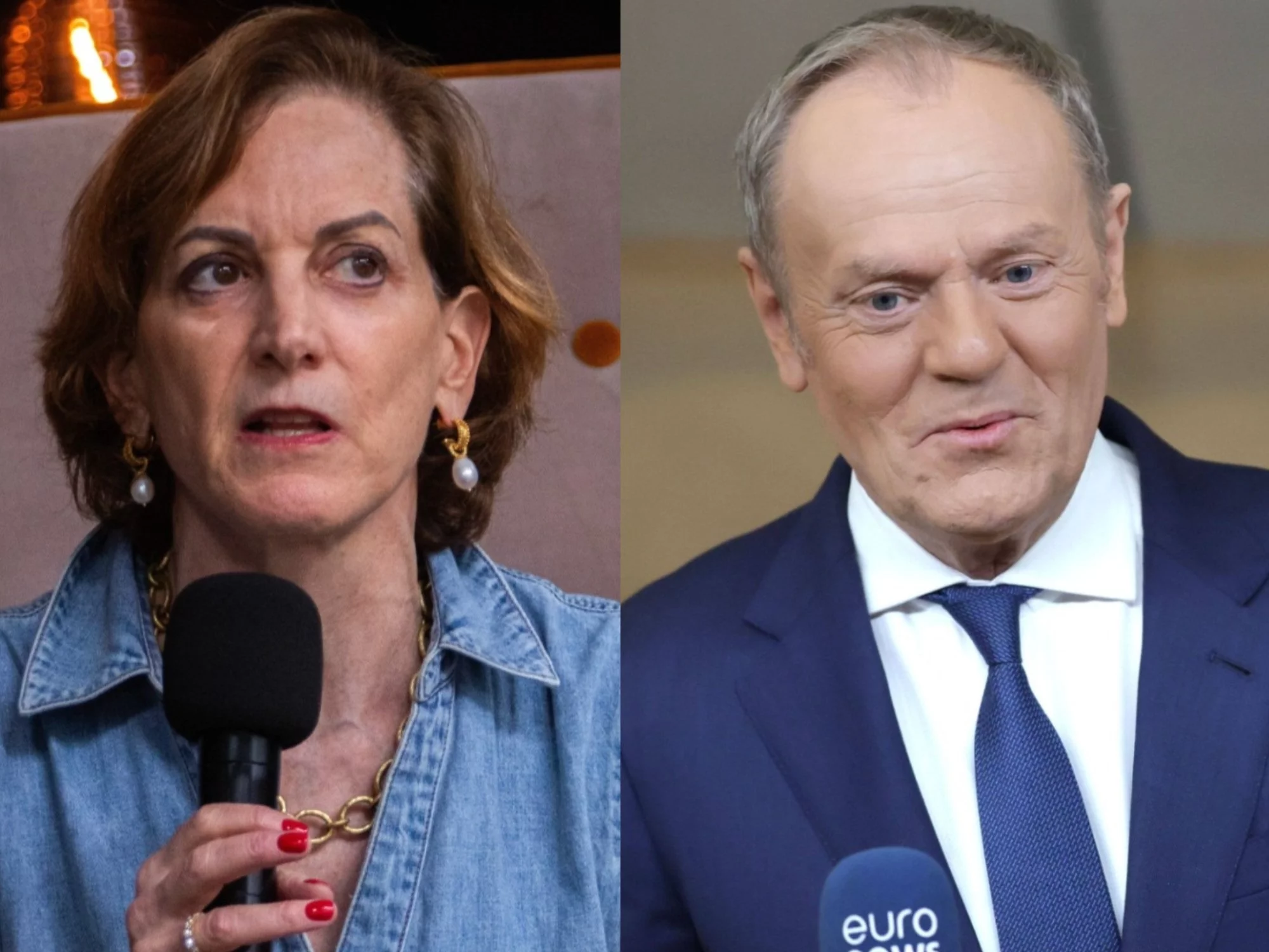 Anne Applebaum i Donald Tusk