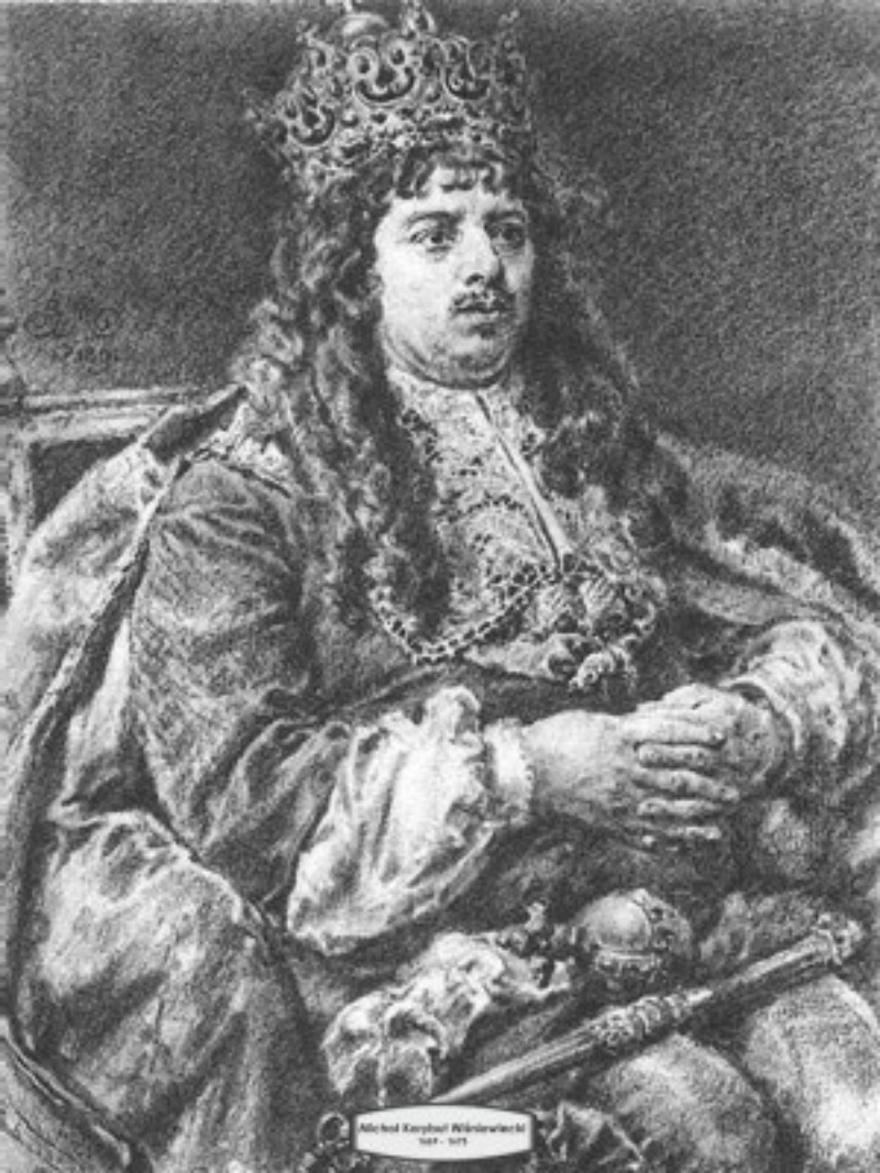 Michał Korybut Wiśniowiecki, rys. Jan Matejko