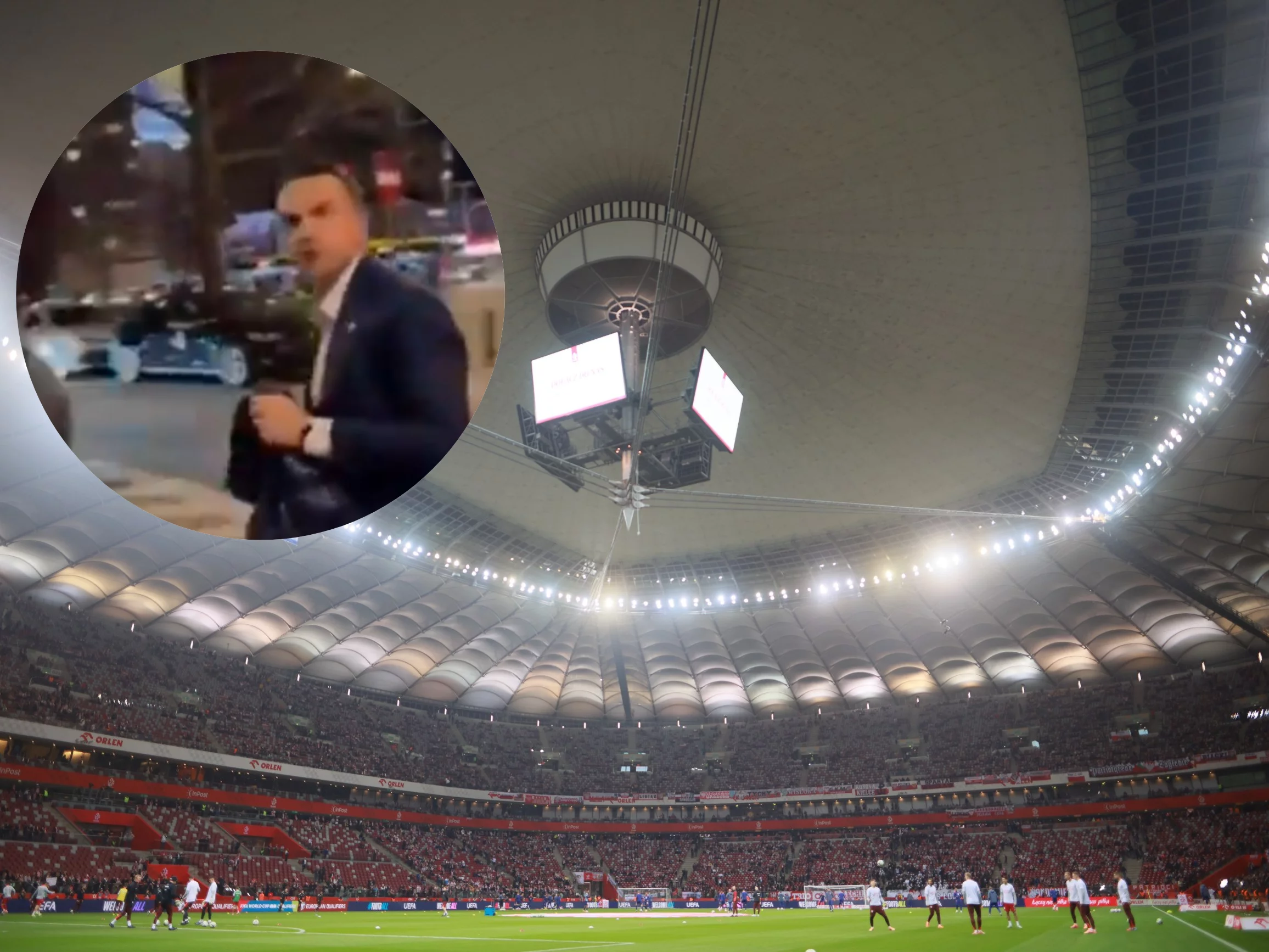 Adam Szłapka. PGE Narodowy. Zdj. ilustracyjne