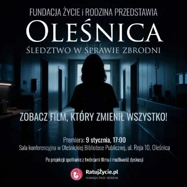 "Oleśnica. Śledztwo w sprawie zbrodni"