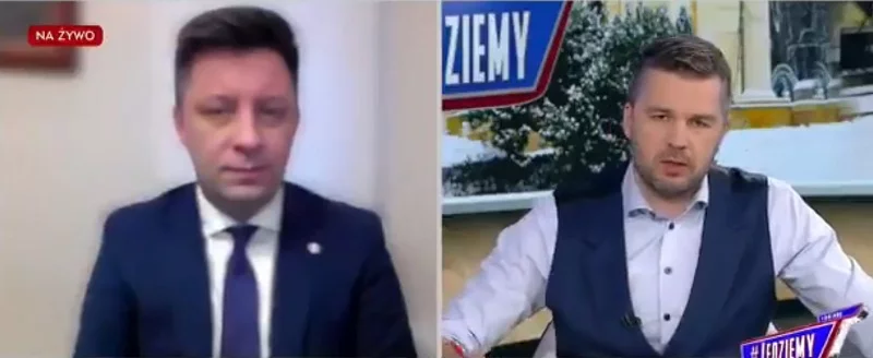 Michał Dworczyk i Michał Rachoń