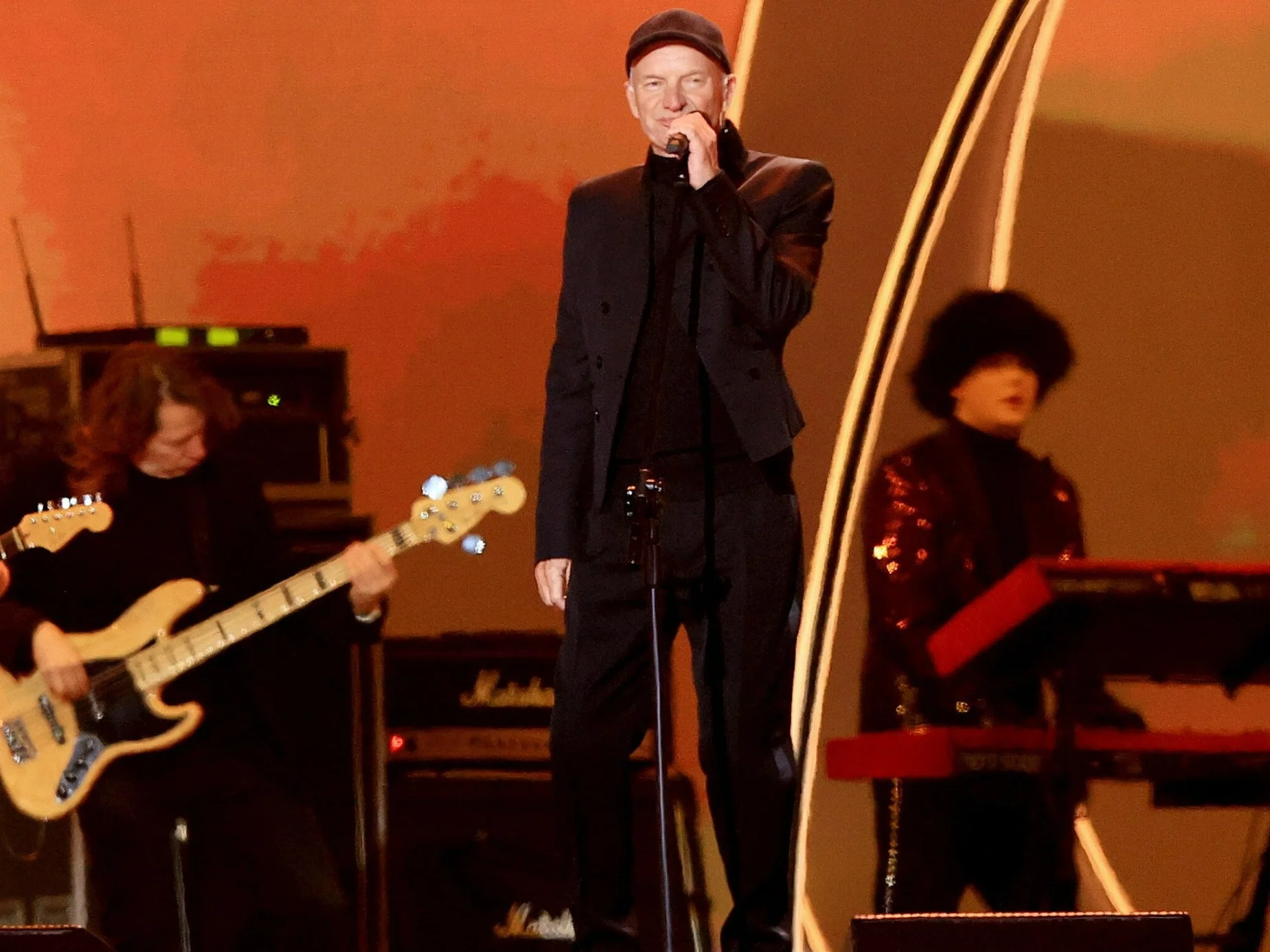 Sting podczas "Sylwestra z Dwójką"