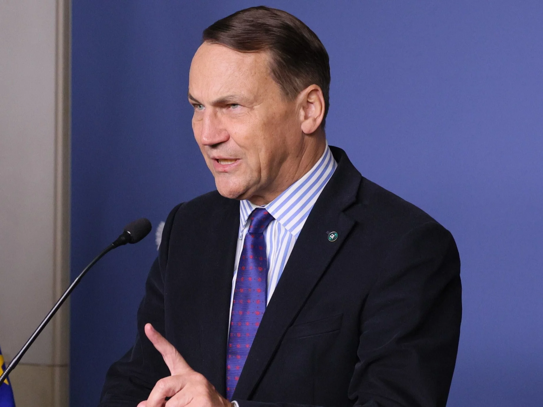 Wicepremier, szef MSZ Radosław Sikorski