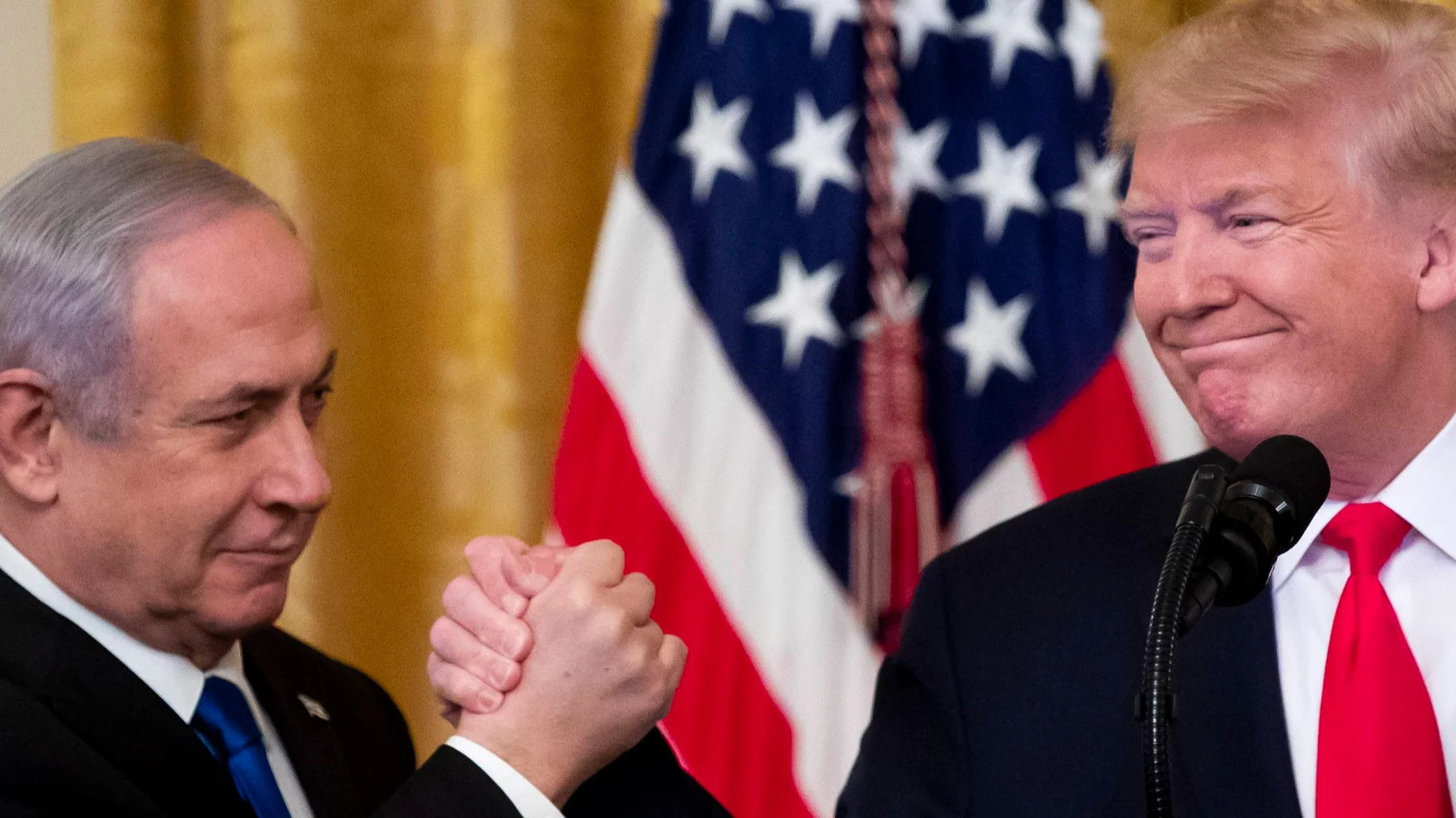 Benjamin Netanjahu i Donald Trump