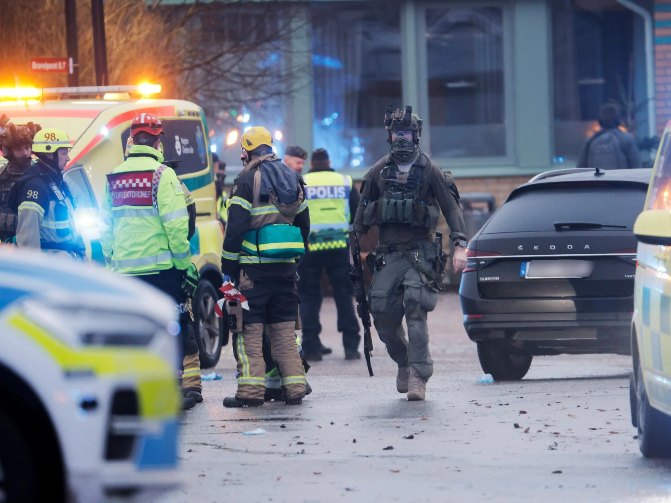 Napięta sytuacja w Szwecji (zdjęcie archiwalne)