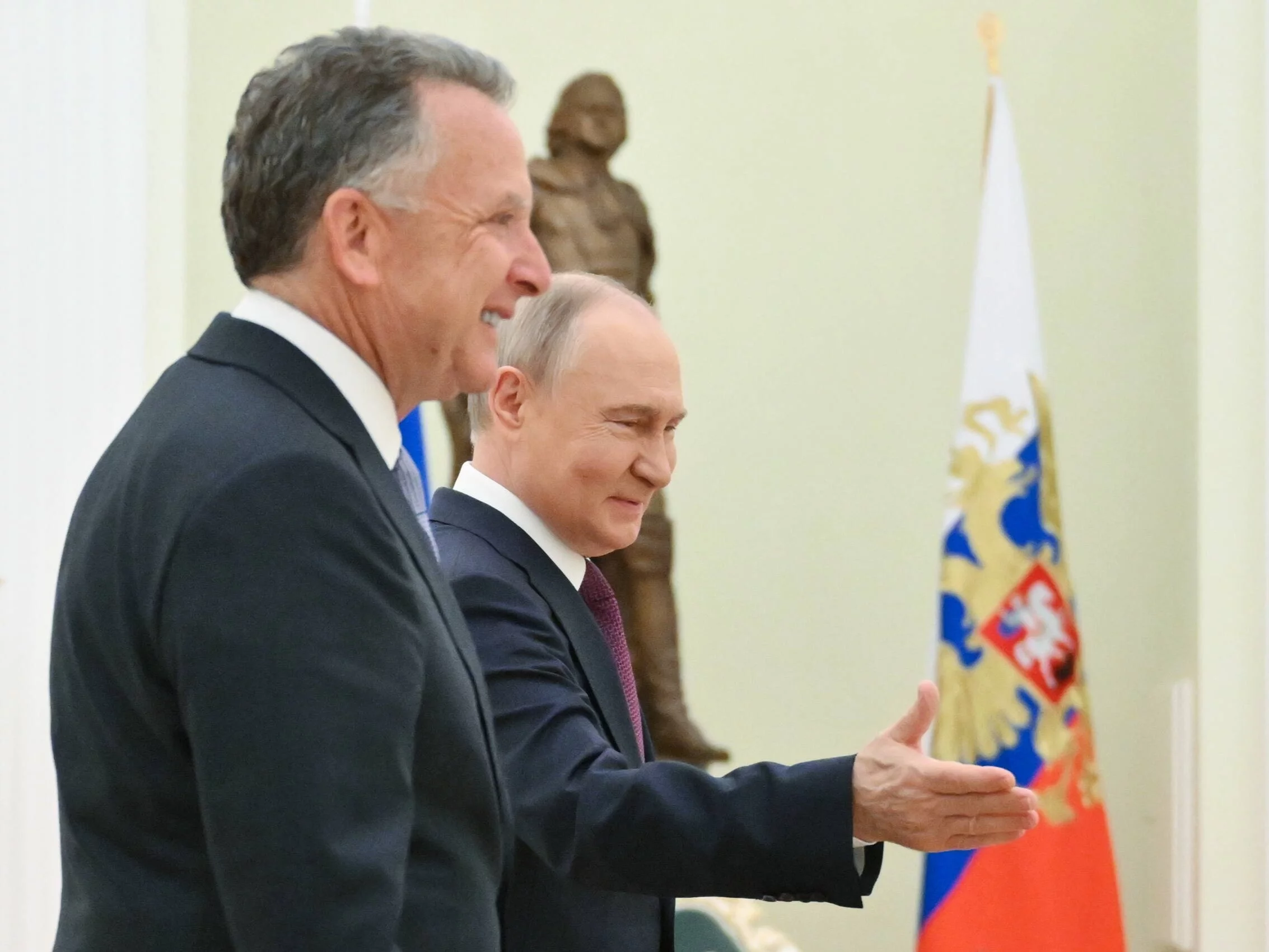 Steve Witkoff i Władimir Putin