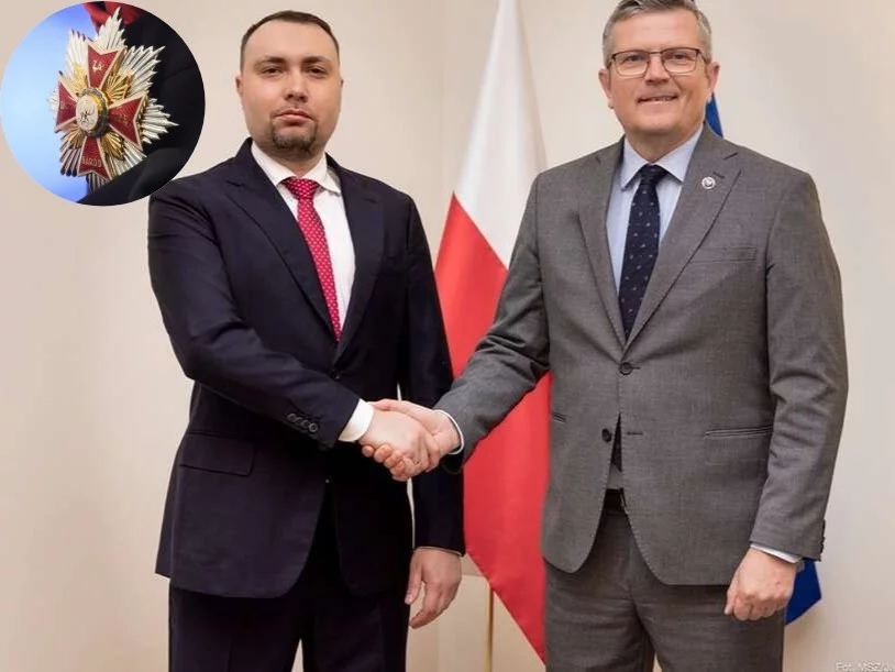 Kiryło Budanow i Marcin Bosacki. Order Orła Białego