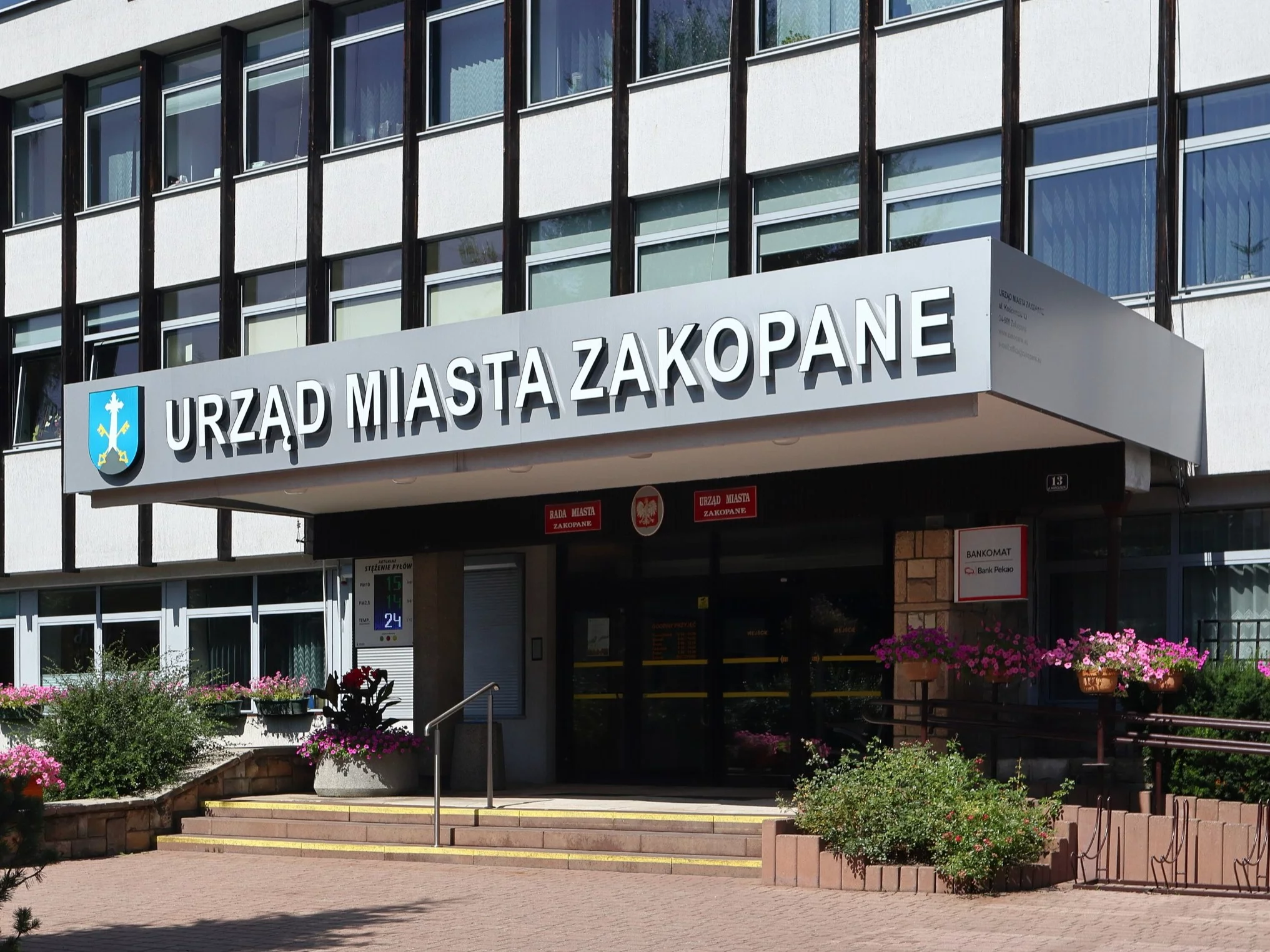 Budynek urzędu miasta w Zakopanem