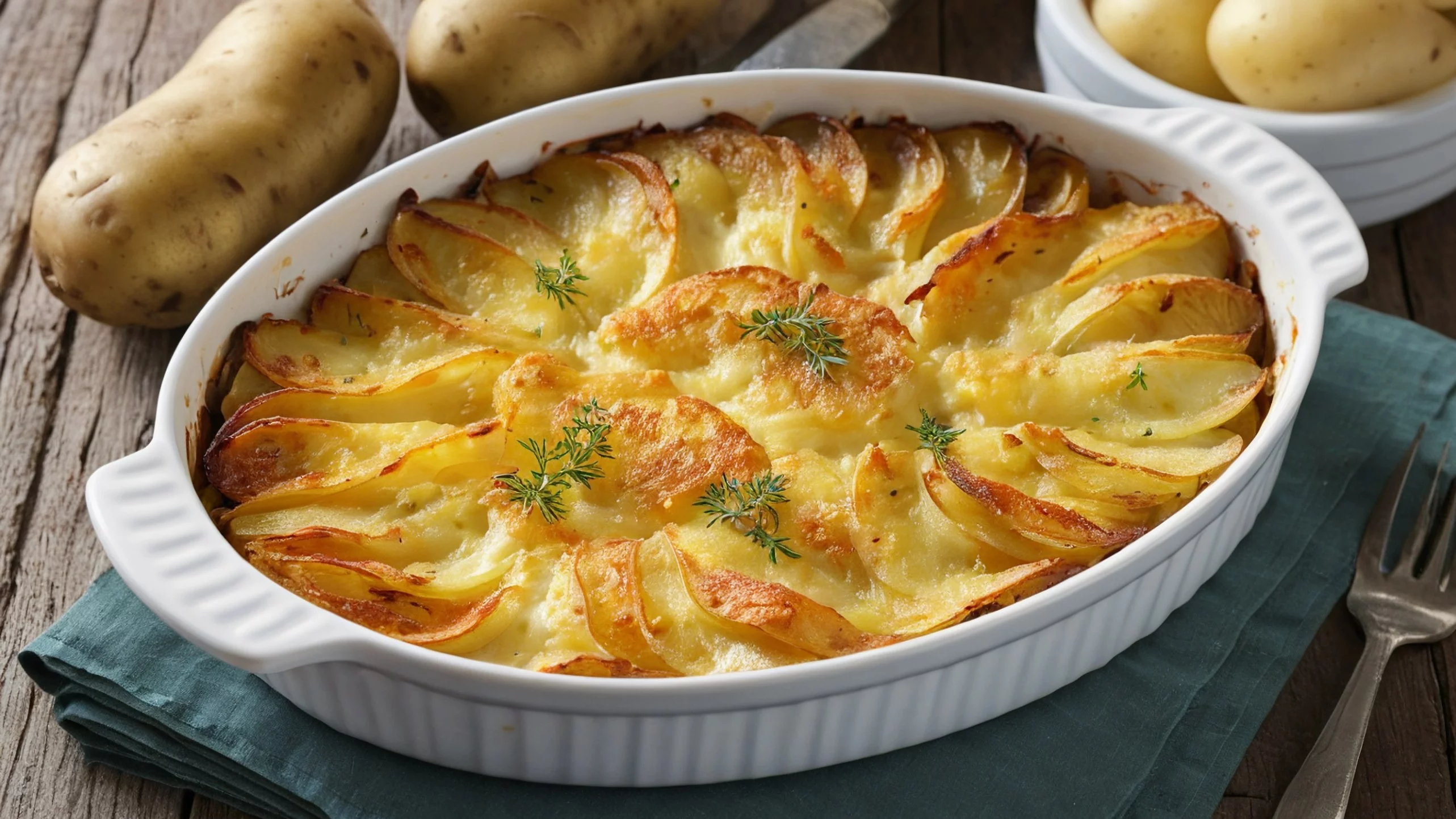 Zapiekanka z ziemniaków, zdjęcie ilustracyjne