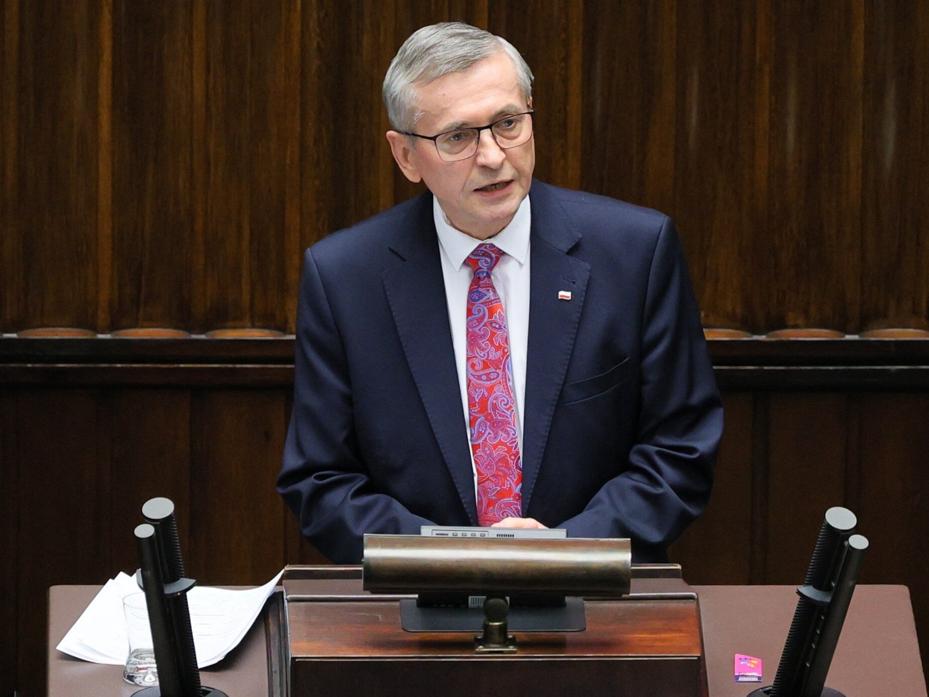 Poseł Lewicy Tadeusz Tomaszewski