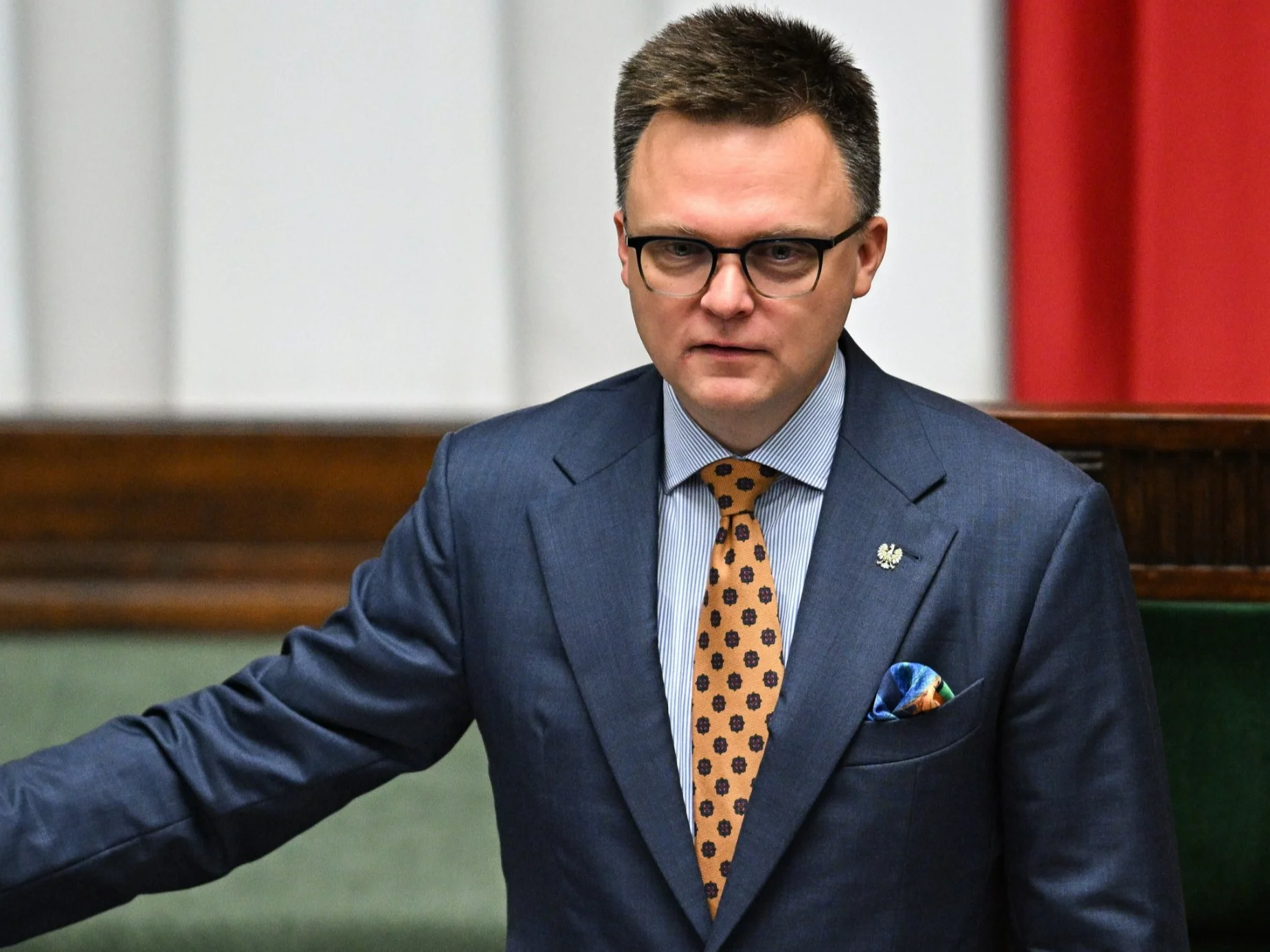Marszałek Sejmu Szymon Hołownia