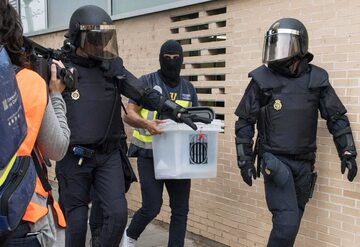 Zamieszki w Katalonii