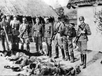 Zamordowani polscy rolnicy 1943