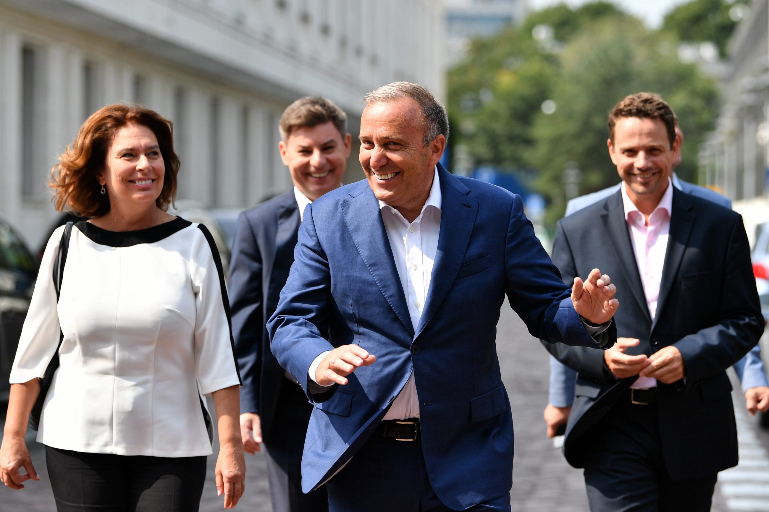 Grzegorz Schetyna, Rafał Trzaskowski, Małgorzata Kidawa-Błońska, Jan Grabiec