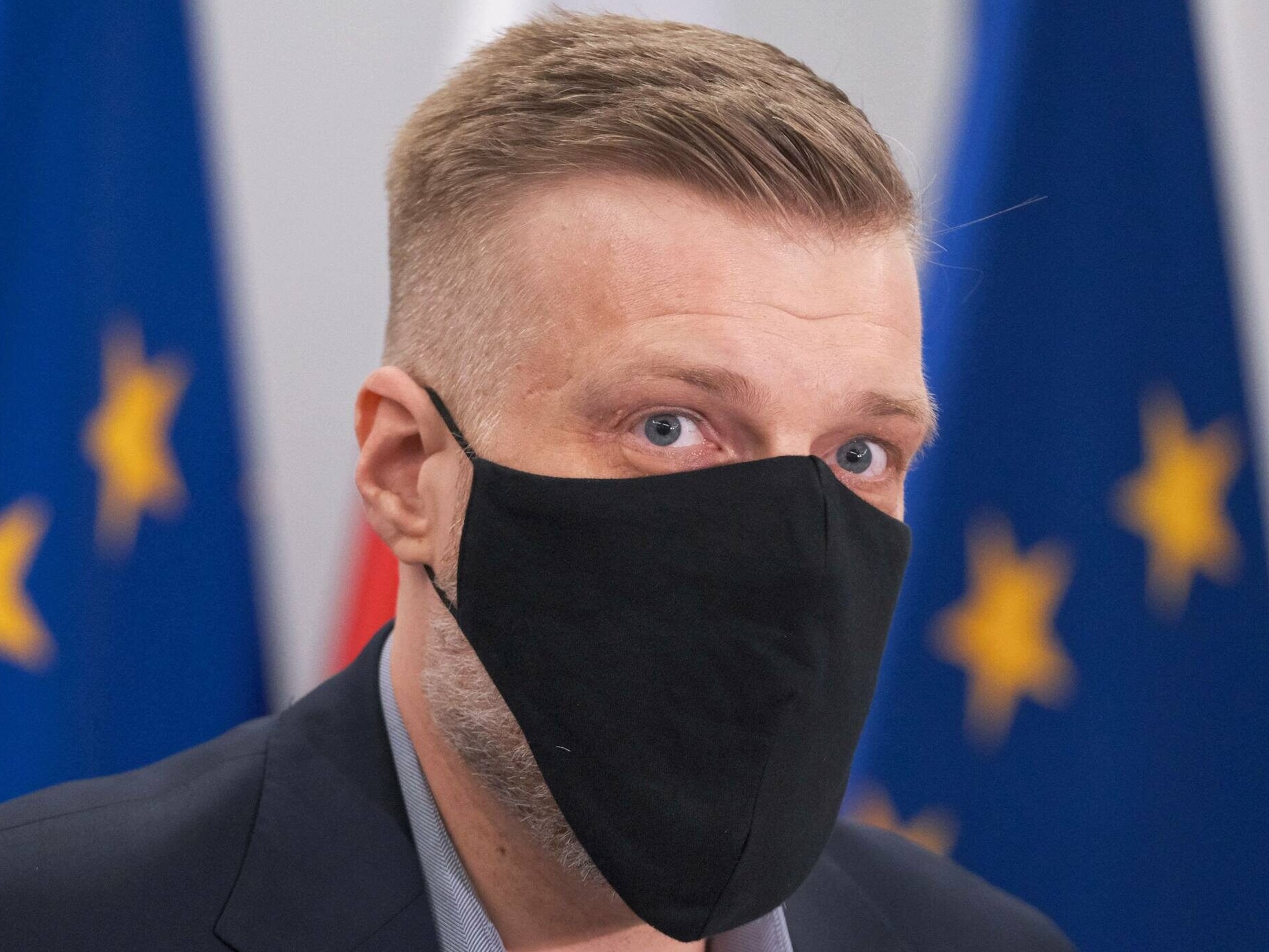 Poseł partii Razem Adrian Zandberg