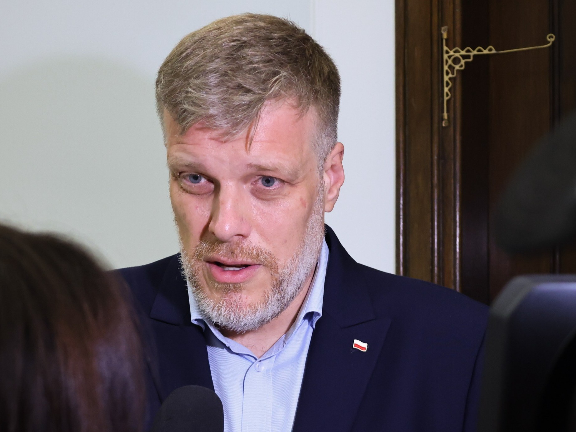 Współprzewodniczący Partii Razem Adrian Zandberg