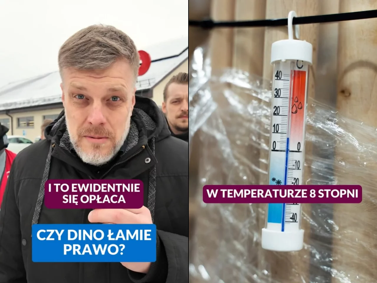 Interwencja poselska Adriana Zandberga w Dino w Sochaczewie