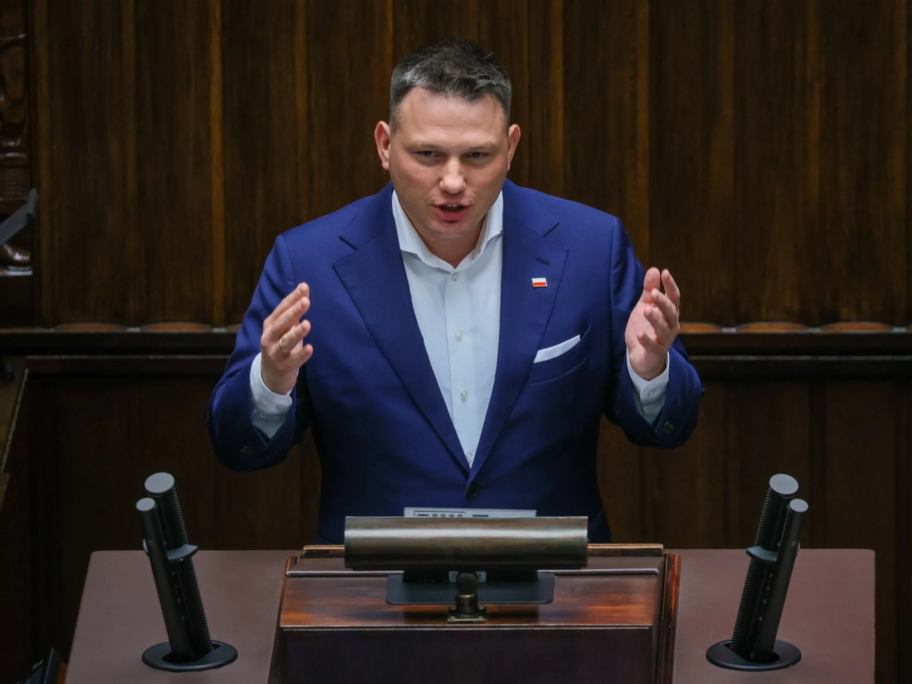 Poseł Konferederacji Sławomir Mentzen