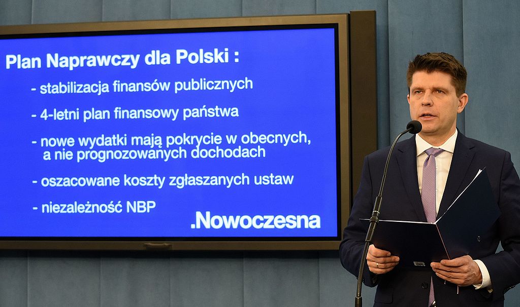 Ryszard Petru, lider Nowoczesnej