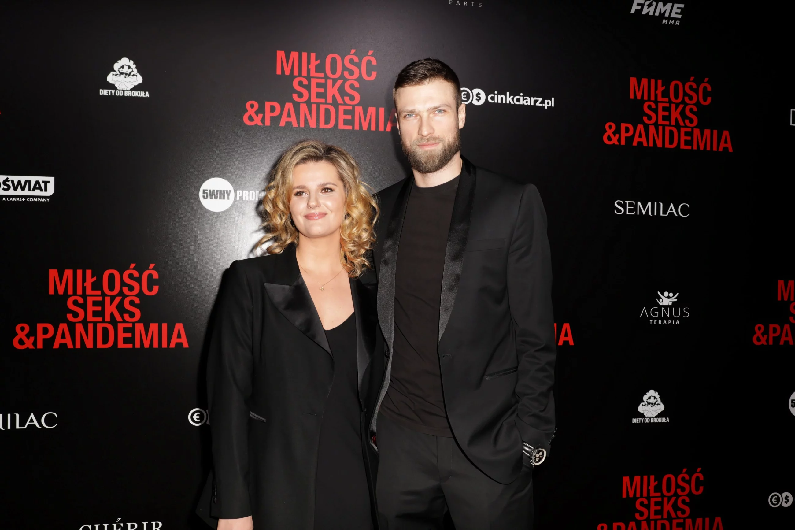 Aktorka Zofia Zborowska z mężem, siatkarzem Andrzejem Wroną
