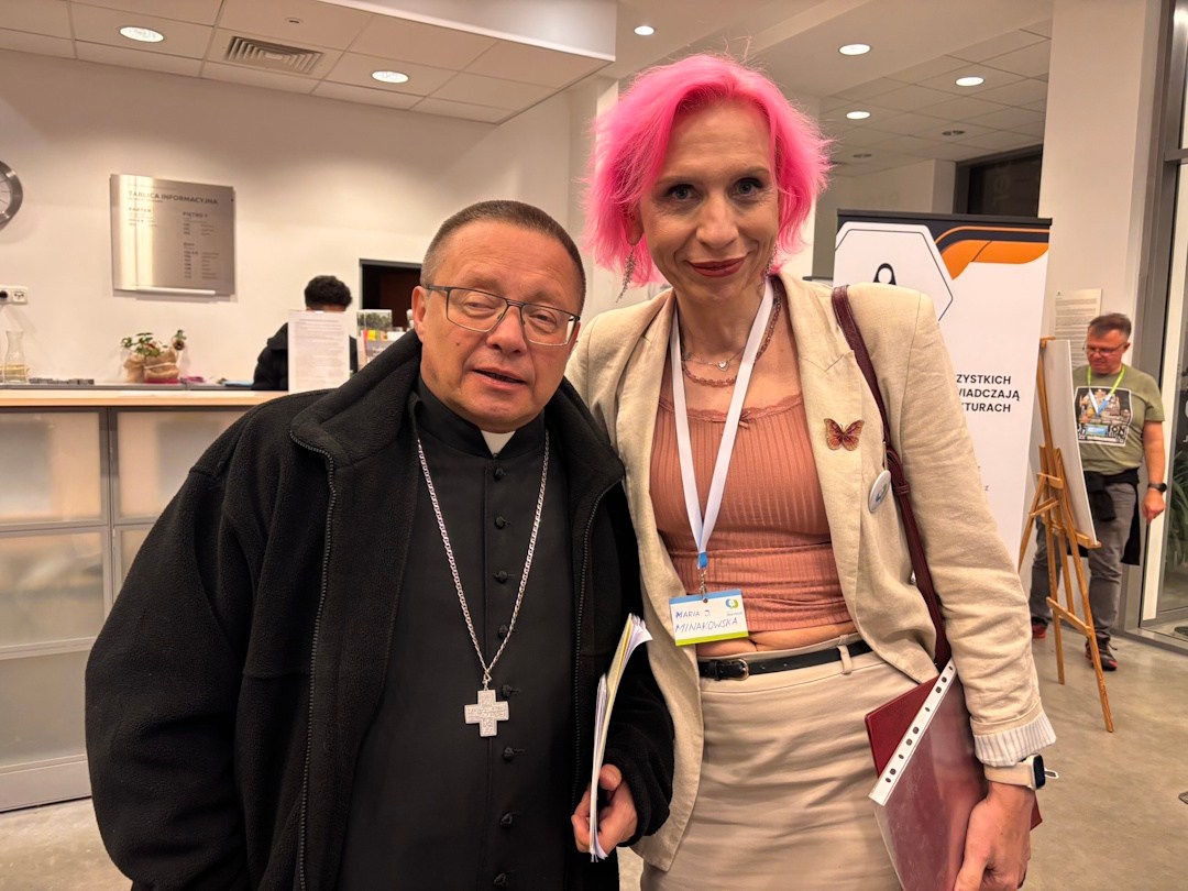 Kard. Grzegorz Ryś i Maria Jadwiga Minakowska (Marek Minkowski)