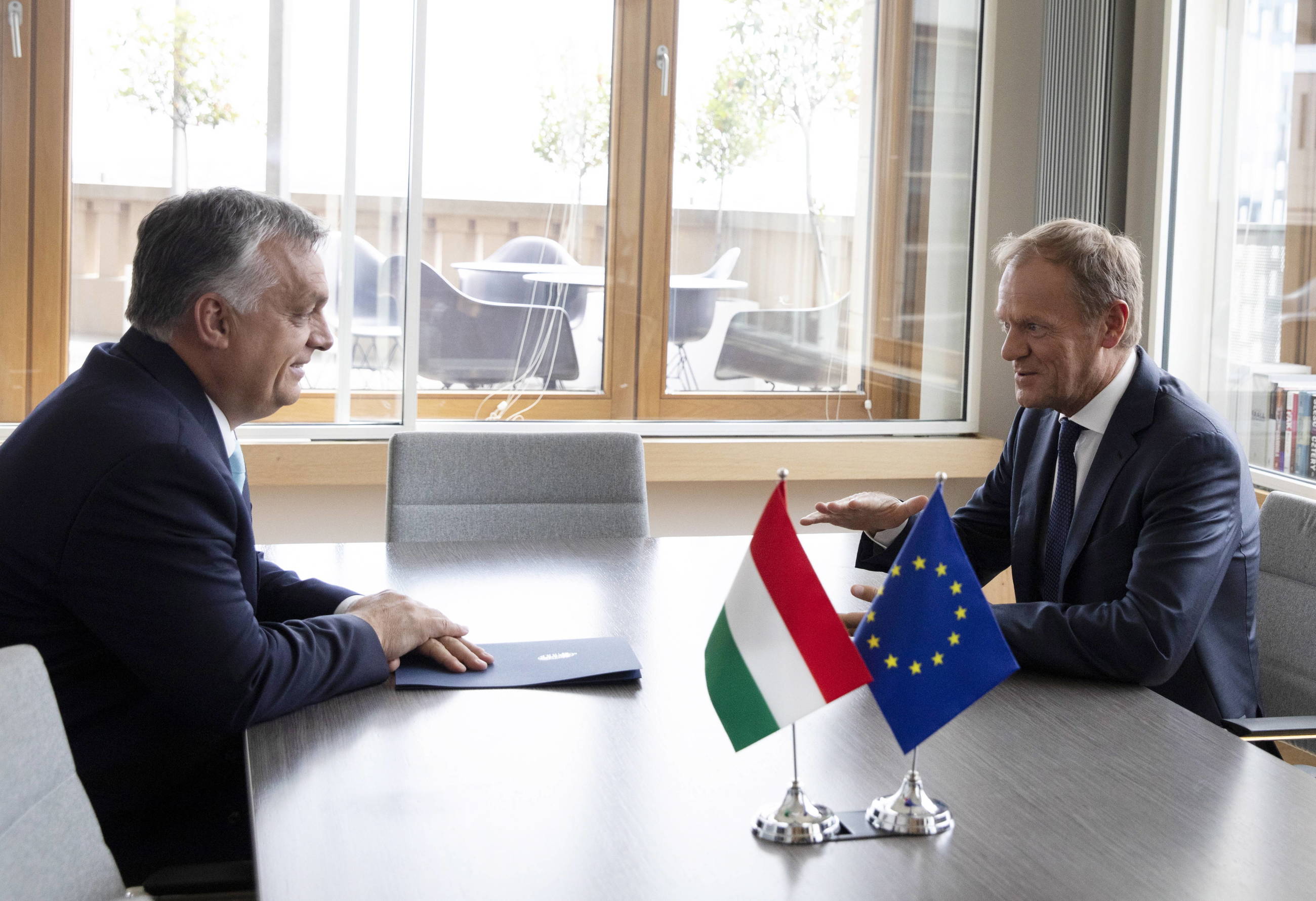 Viktor Orban i Donald Tusk