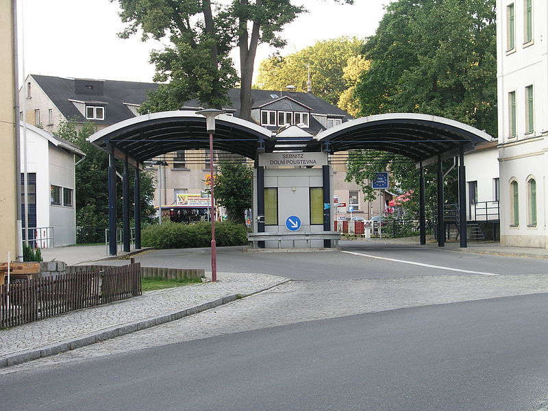 Przejście Dolní Poustevna - Sebnitz na granicy Czech i Niemiec