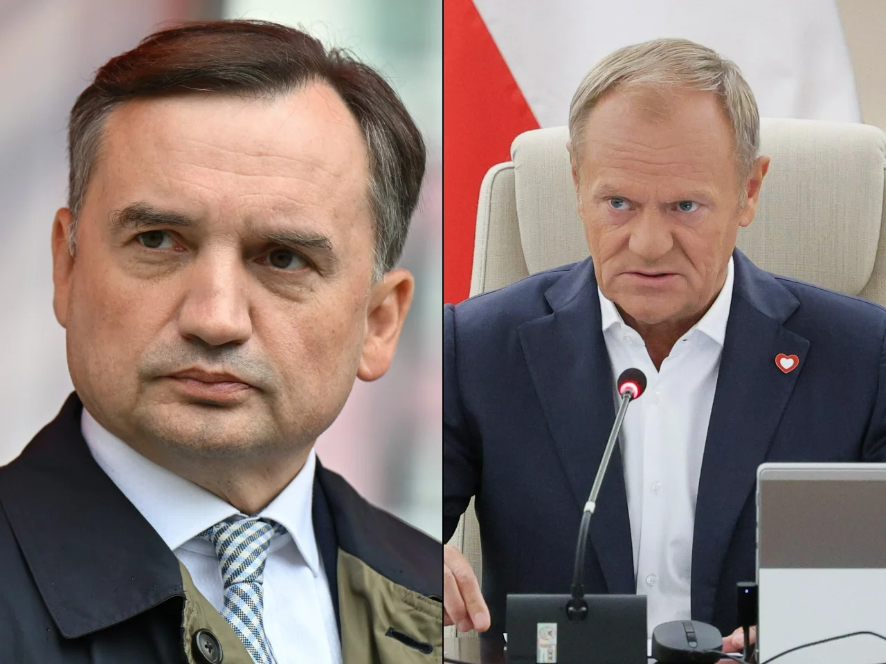 Zbigniew Ziobro i Donald Tusk