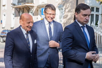 Zbigniew Ziobro, Marcin Warchoł i Tadeusz Ferenc