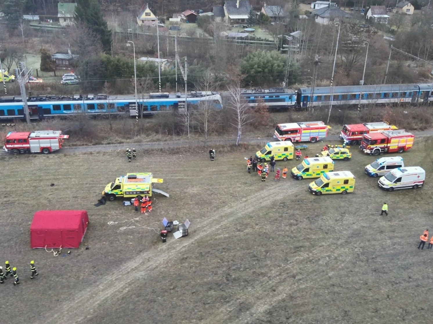 Zderzenie pociągów w Czechach. Dziesiątki rannych