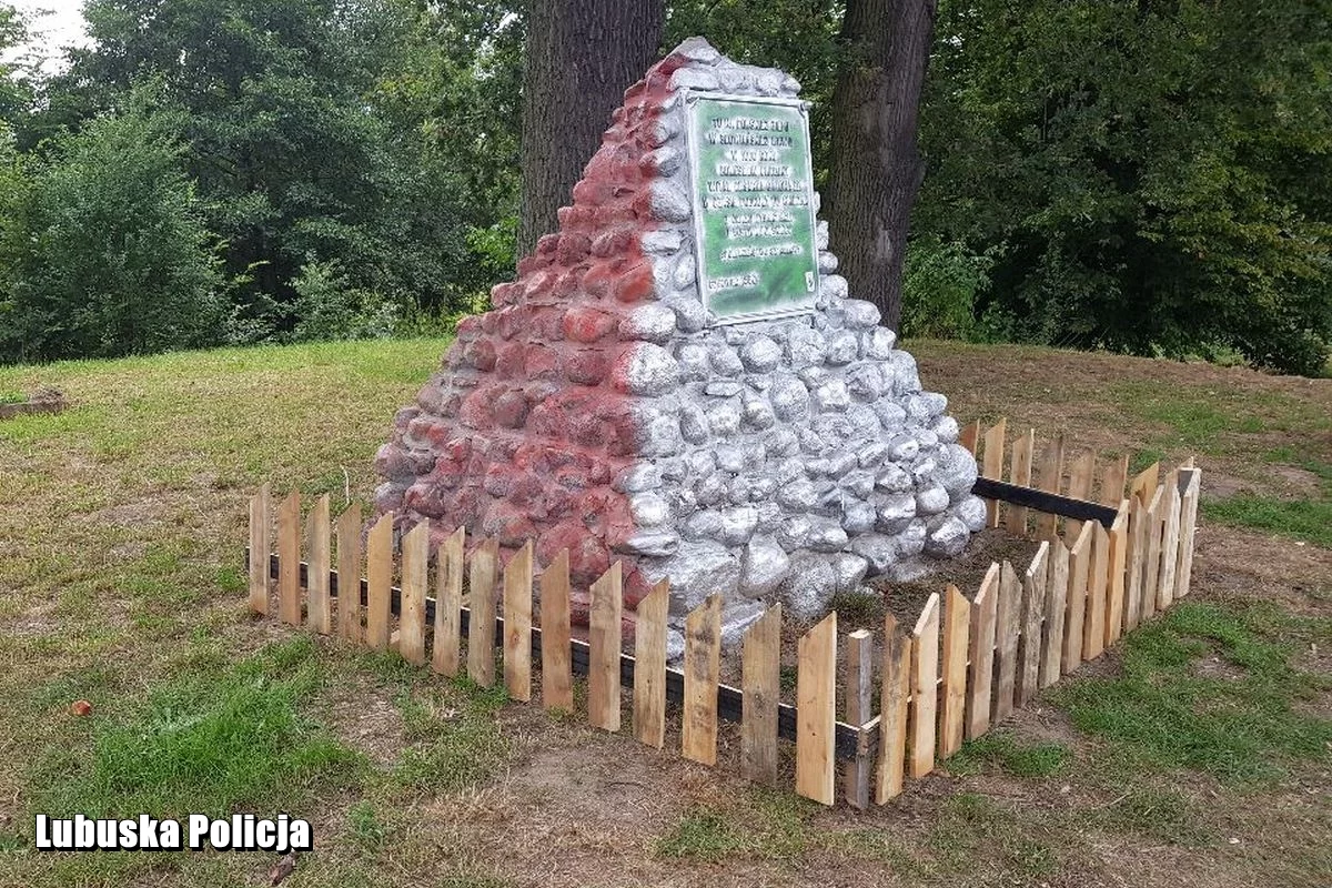 Zdewastowano pomnik Bolesława Chrobrego