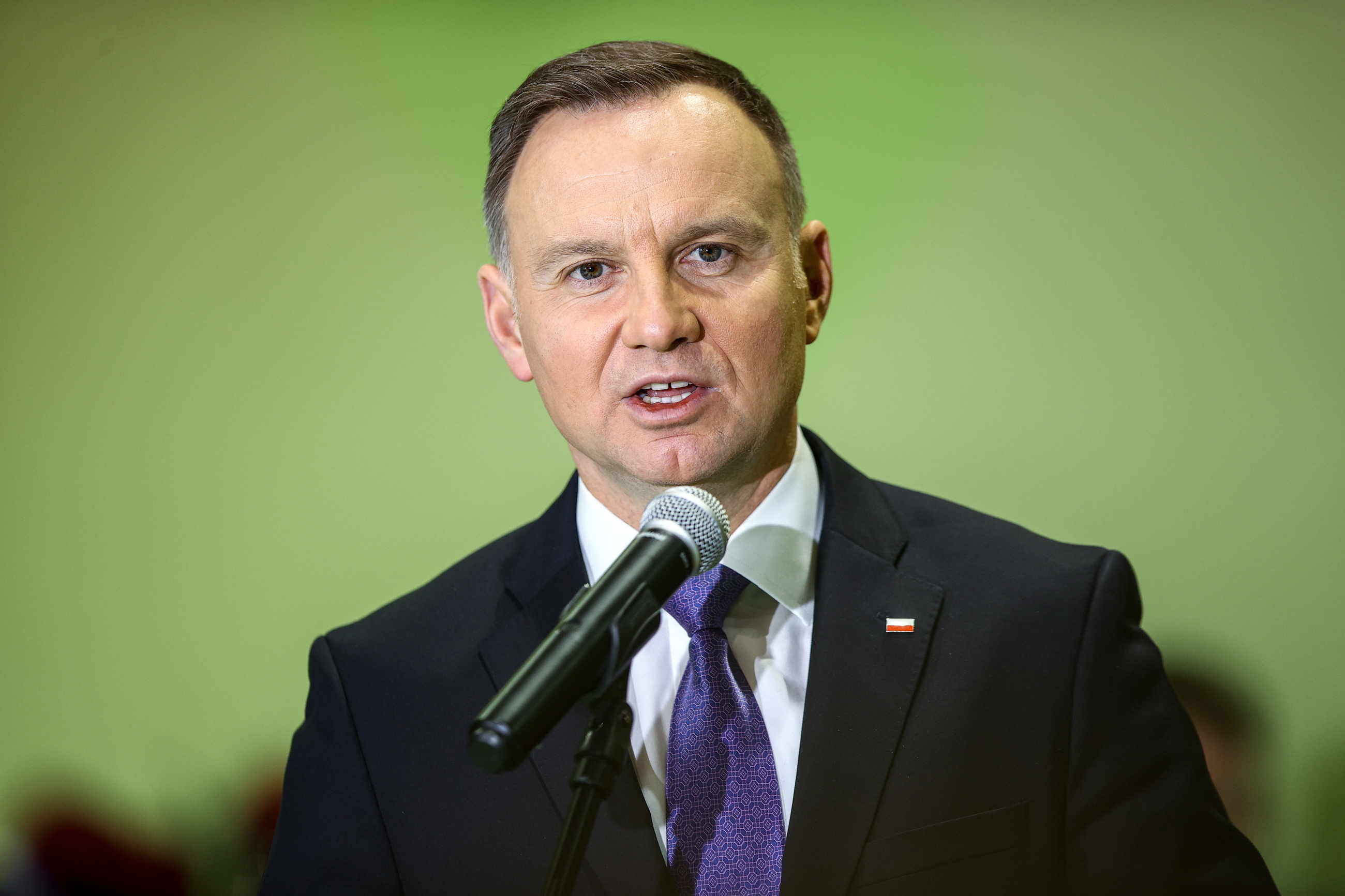 Prezydent Andrzej Duda.