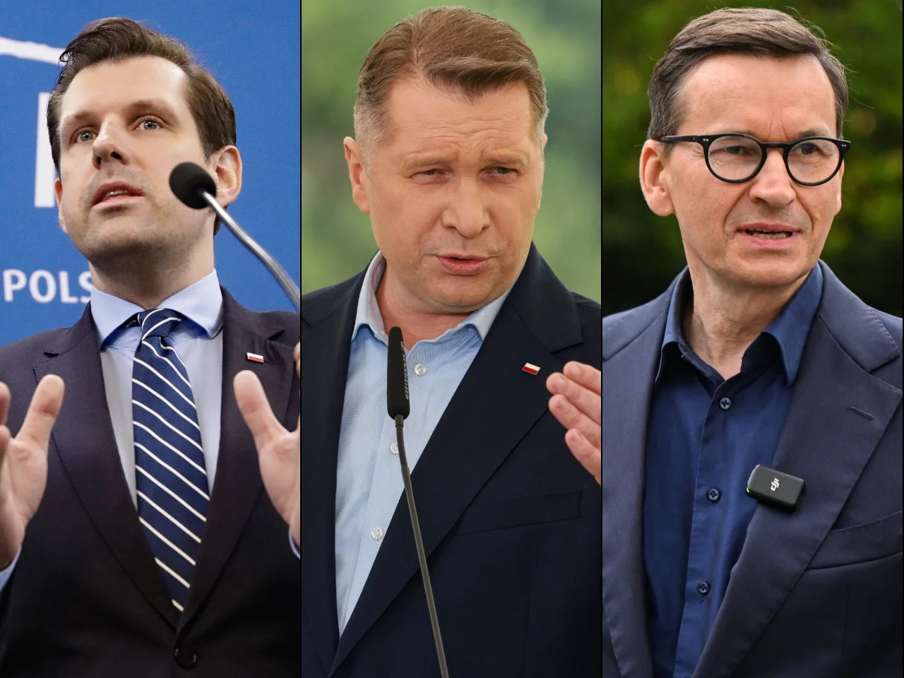Tobiasz Bocheński, Przemysław Czarnek i Mateusz Morawiecki