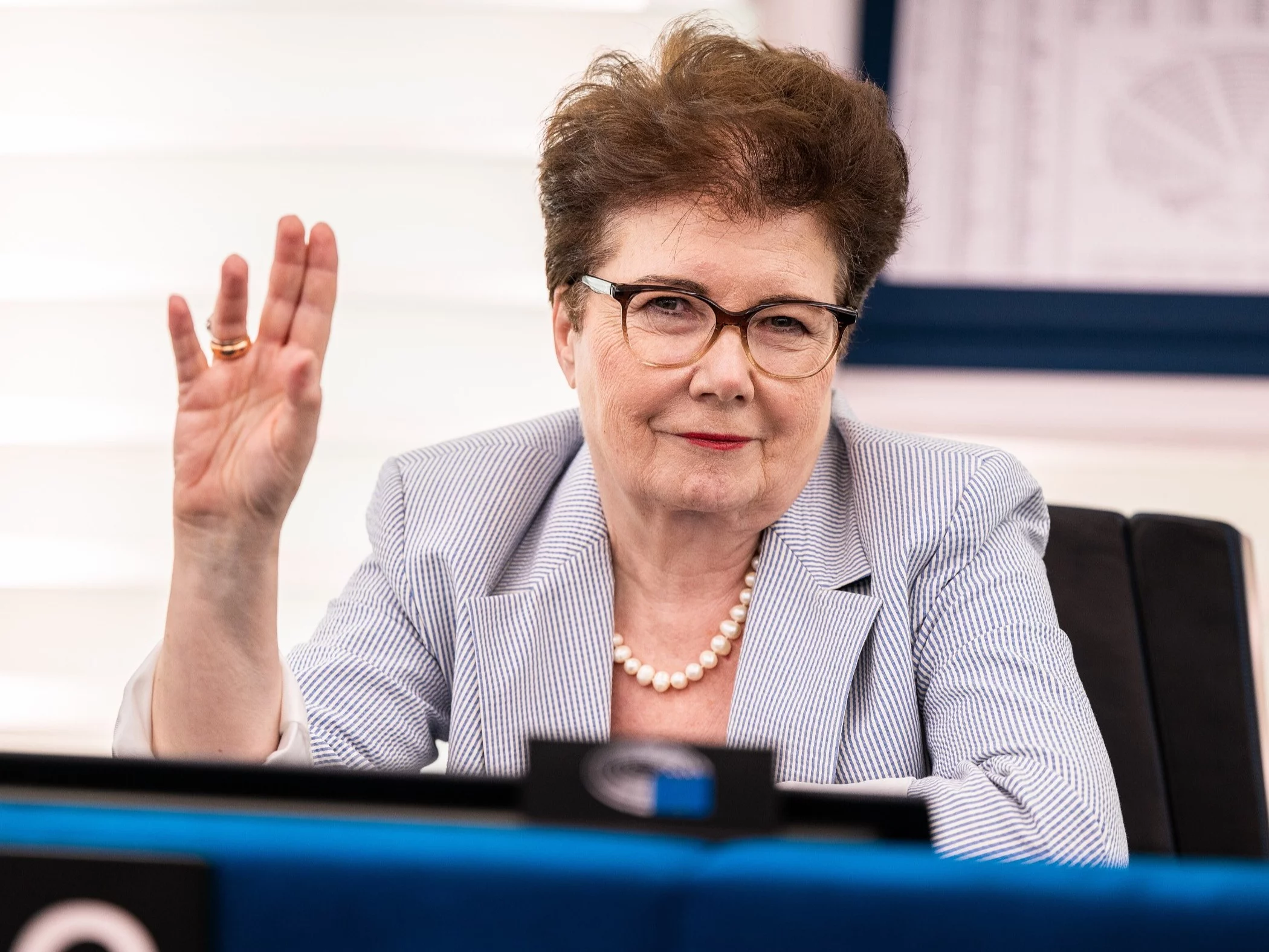 Hanna Gronkiewicz Waltz w Parlamencie Europejskim