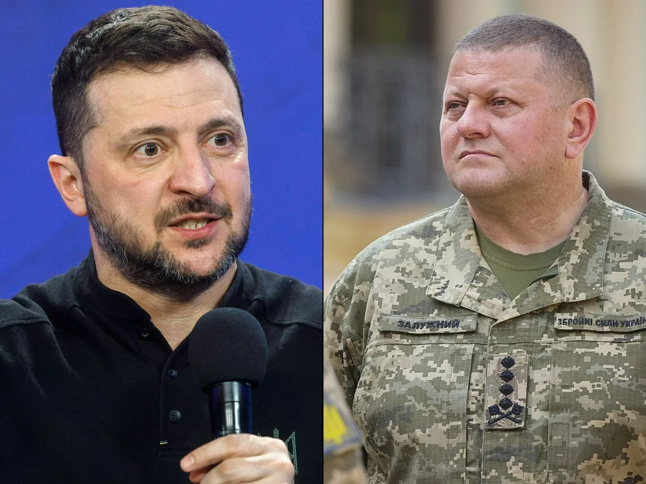 Wołodymyr Zełenski / Wałerij Załużny