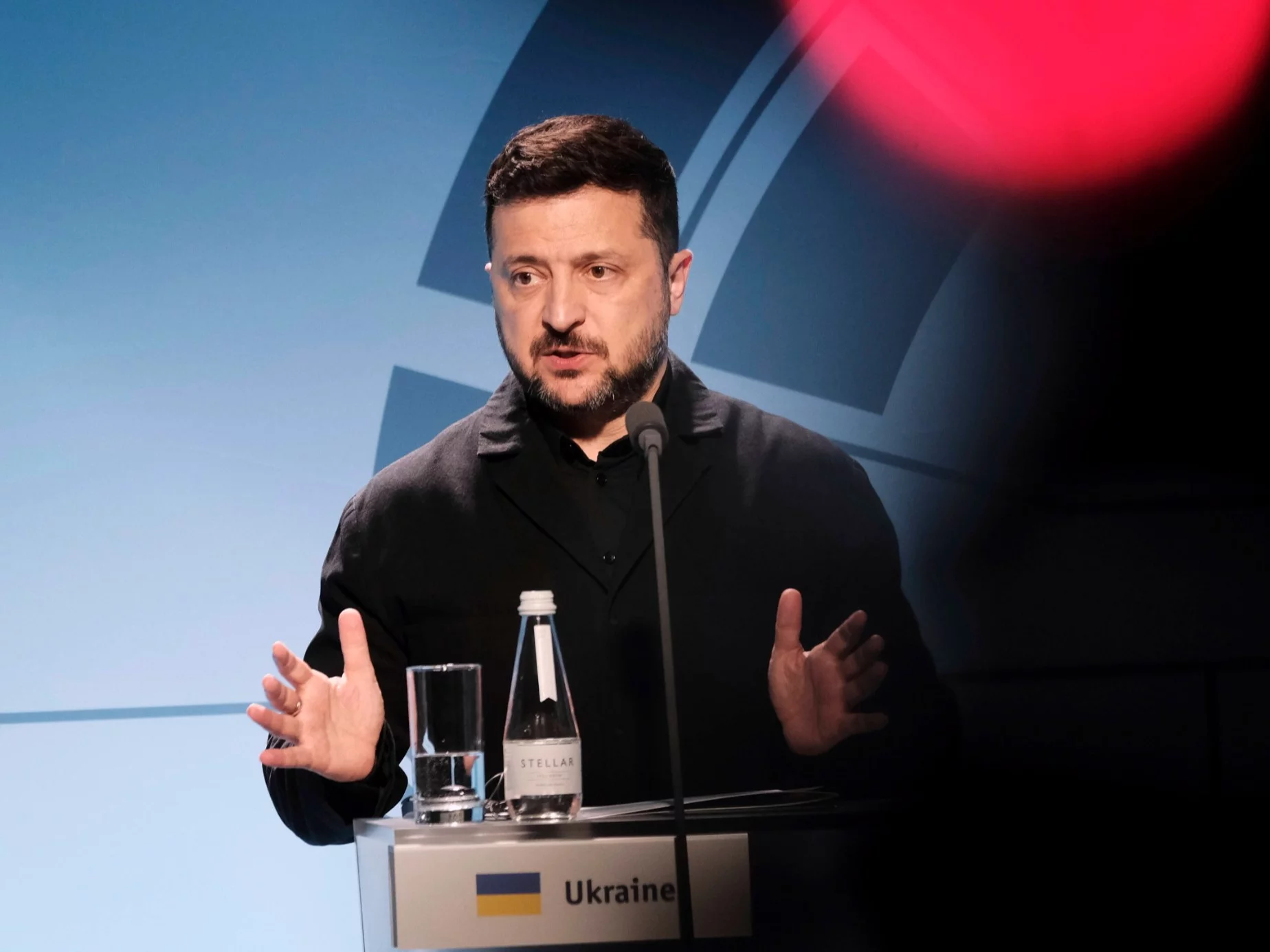 Prezydent Ukrainy Wołodymyr Zełenski