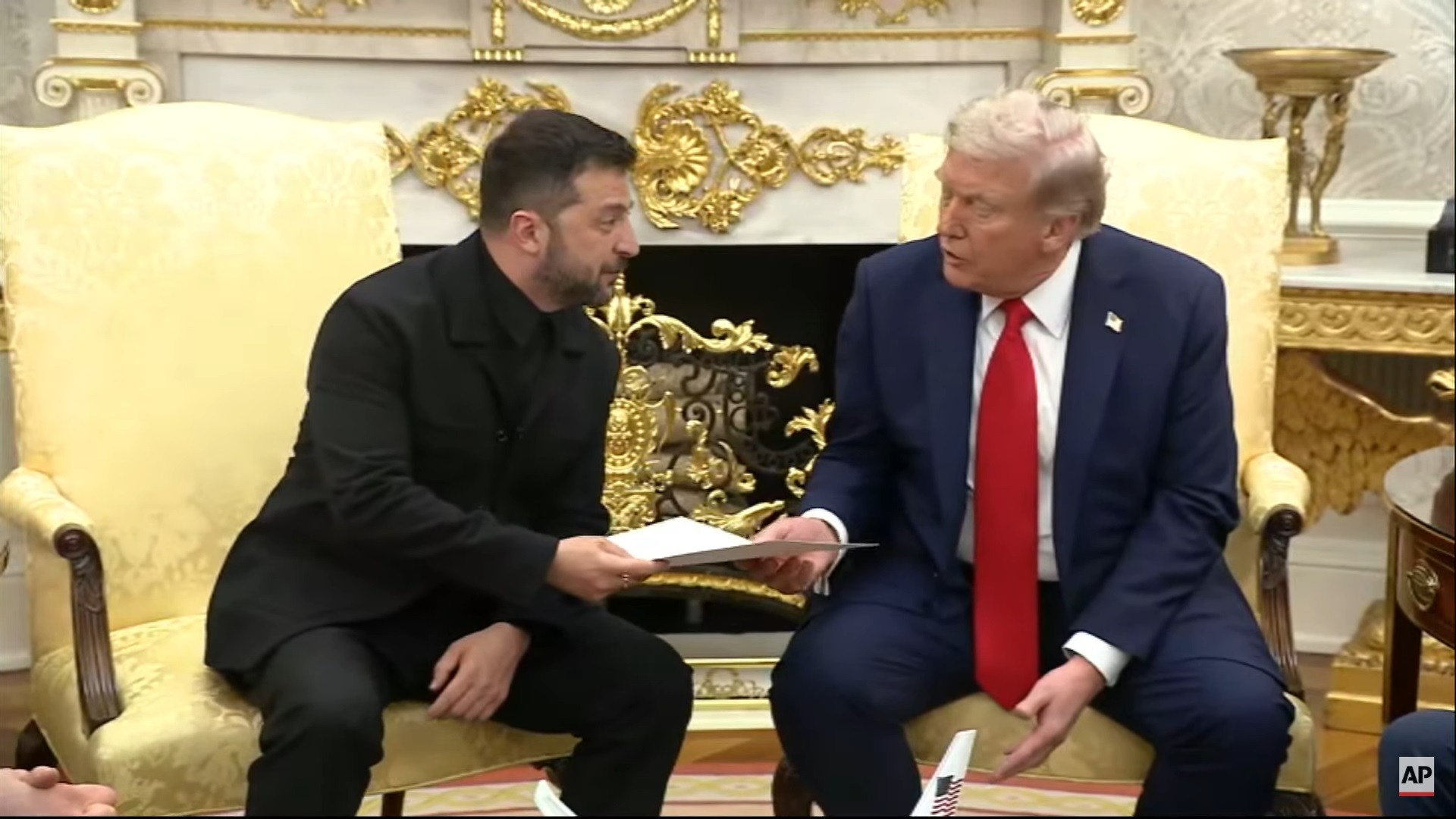 Zełenski przekazał Trumpowi list. "To nie do pana"