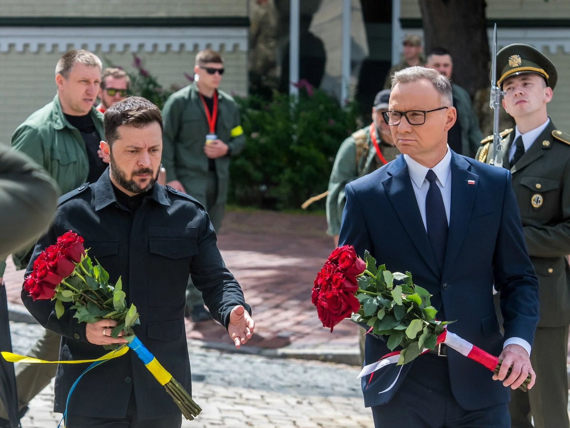 Zełenski uhonorował Dudę. Wysokie odznaczenie dla prezydenta