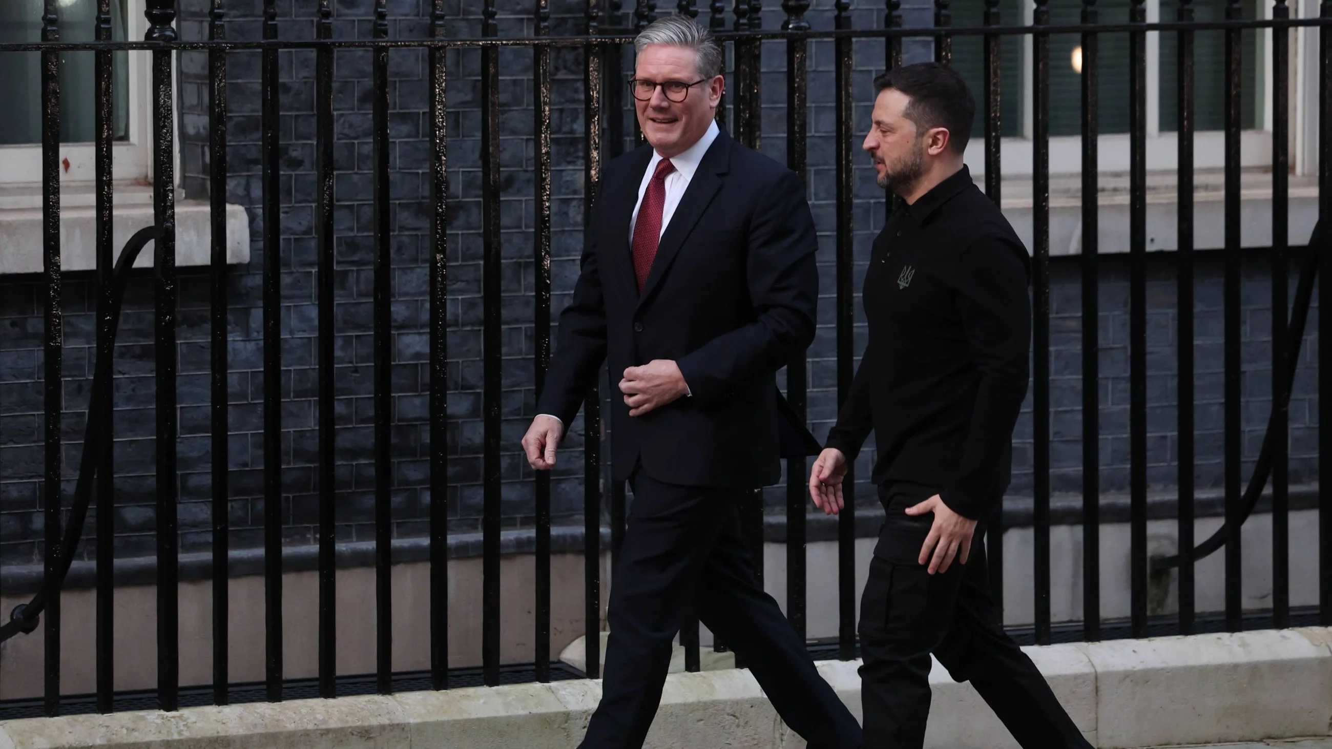 Premier Wielkiej Brytanii i prezydent Ukrainy