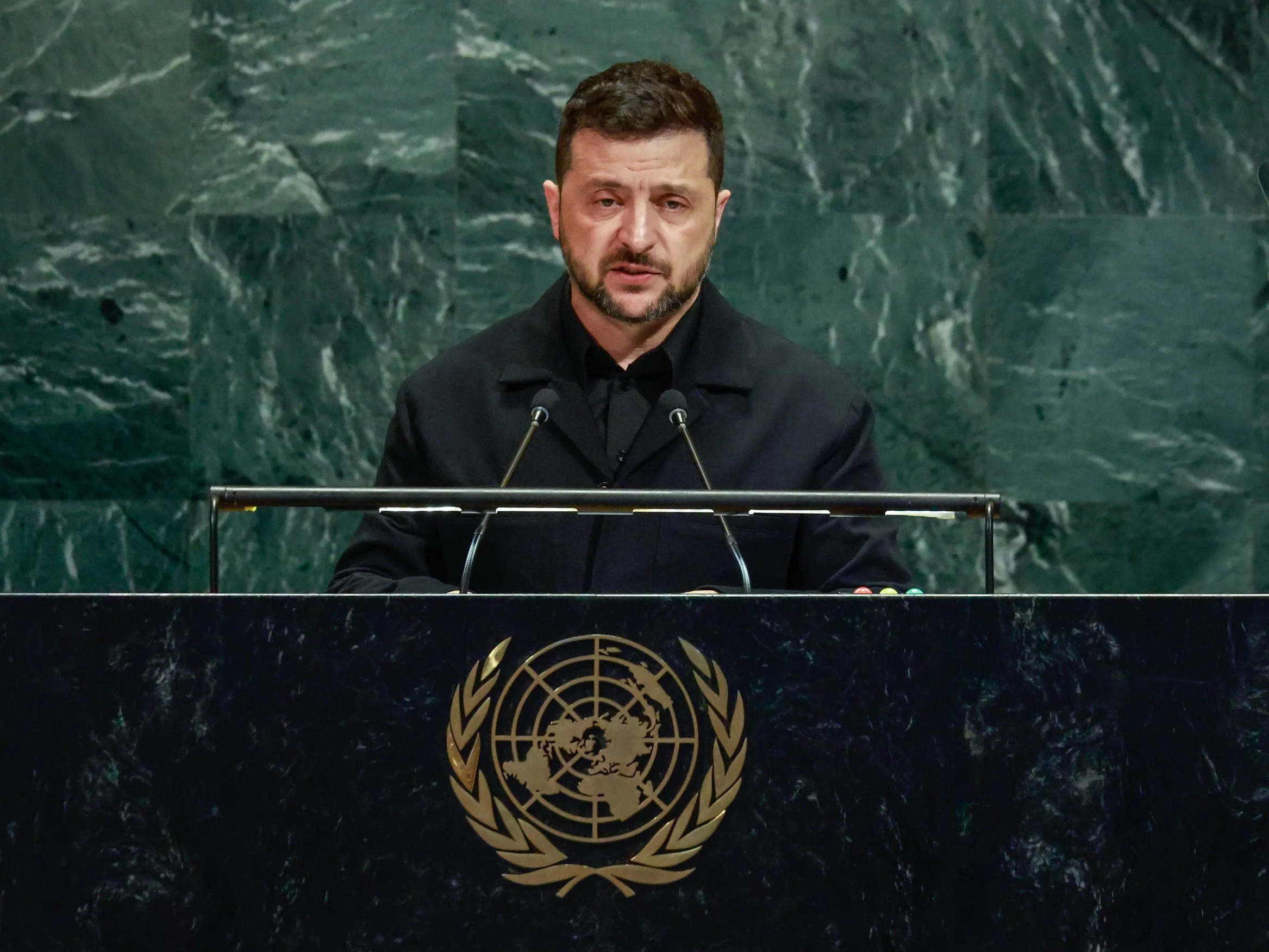 Zełenski w ONZ. Wspomniał o Polsce, podkreślił, iż Rosja przedłuża wojnę