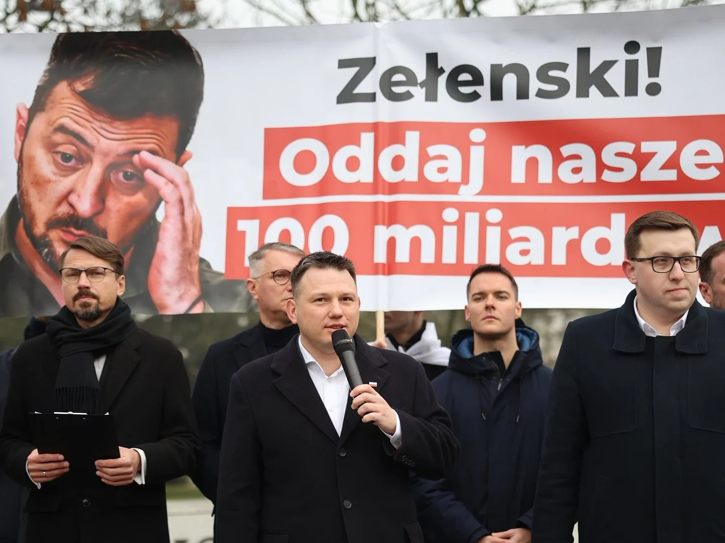 Pikieta Konfederacji przed Sejmem