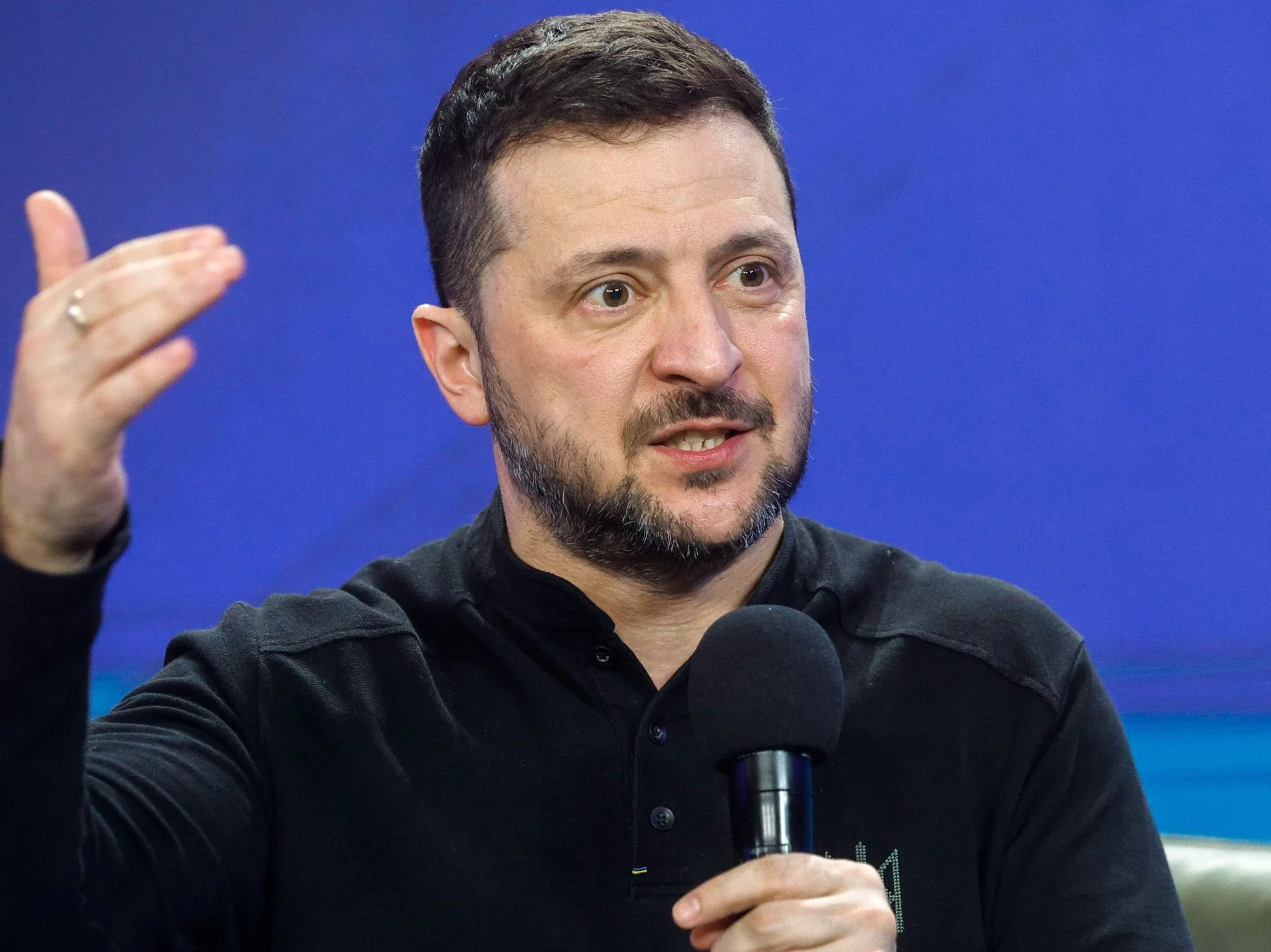 Prezydent Ukrainy Wołodymyr Zełenski