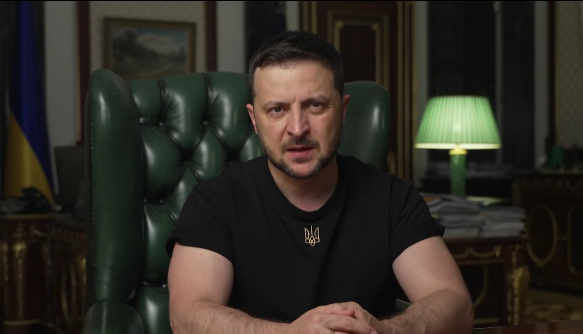 Prezydent Ukrainy Wołodymyr Zełenski